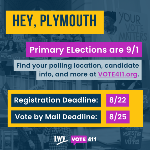 Deadlines to register for the State Primary